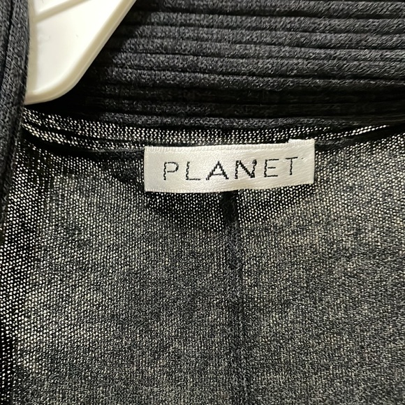 Planet black full length cardigan (sz med-large) - Picture 2 of 9